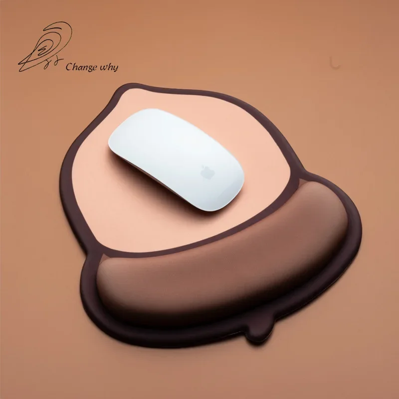 Wrist Rest Ergonomic - 1 adet meşe palamudu şekli ofis