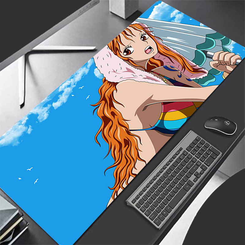Gaming Accessories Keyboards - Mouse Pad Tek Parça Dayanıklı Anime