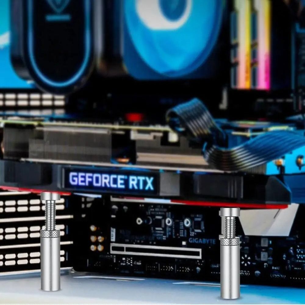 Vertical Gpu Bracket - Ayarlanabilir Alüminyum Grafik Kartı Tutucu Teleskopik