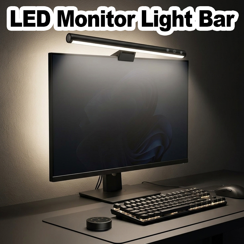 Monitor Light Bar - Monitör Işık Çubuğu 5 Parlaklık Seviyesi