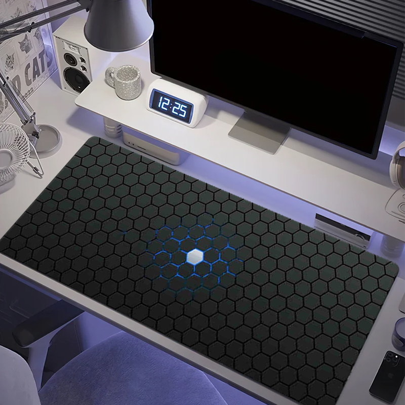Gaming Accessories Keyboards - Altıgen Büyük Oyun Mouse Pad Dikdörtgen