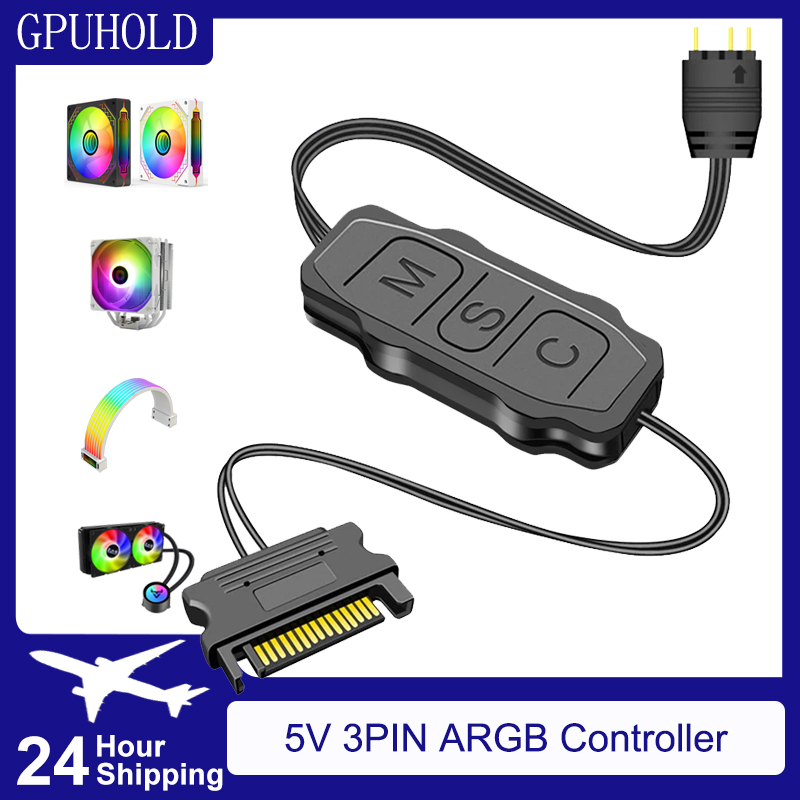 Fan Hub Rgb Controller - GPUHOLD SATA Arayüzü 5 V 3PIN