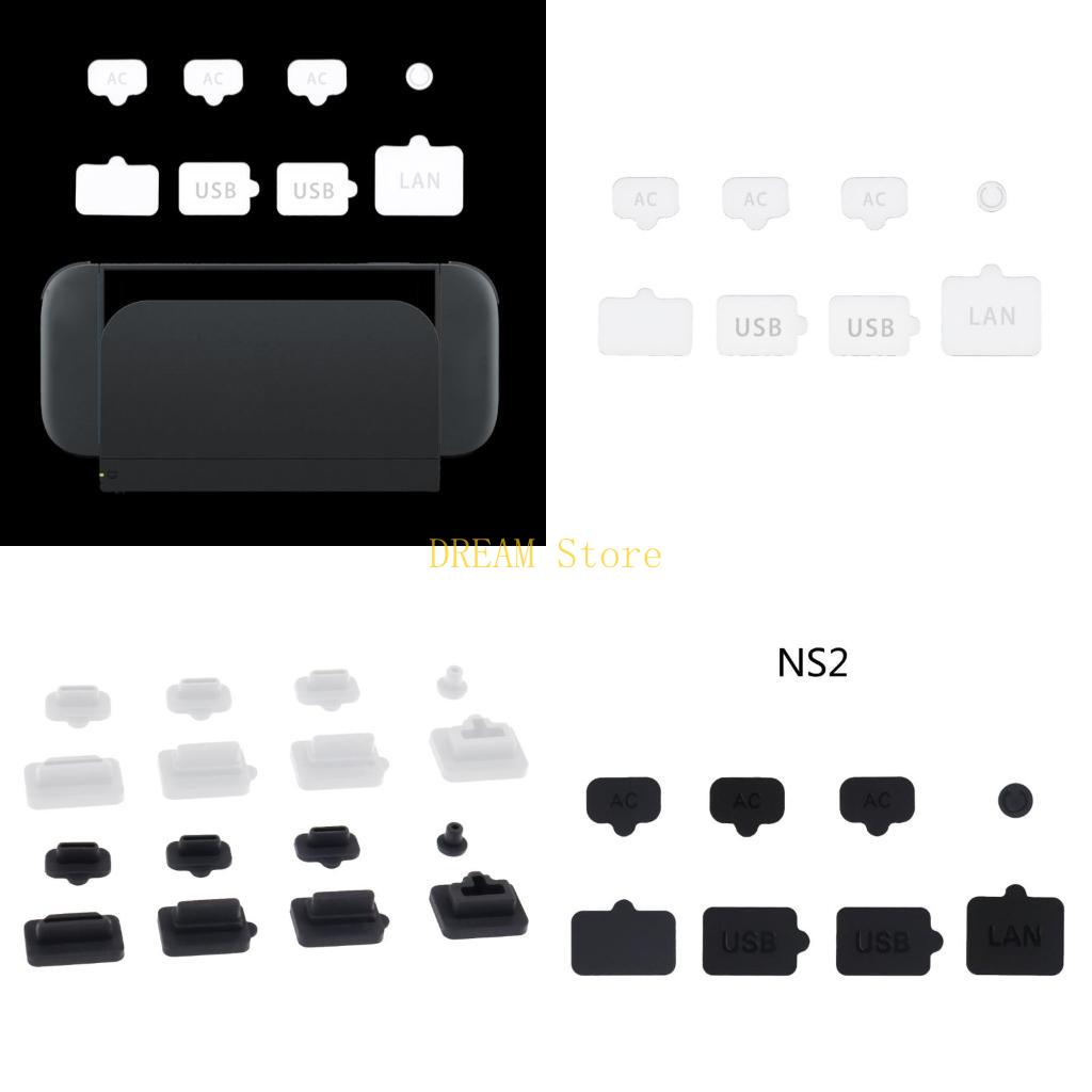 Gaming Accessories Best - 8 Silikon Paket Toz Koruyucular Konsol