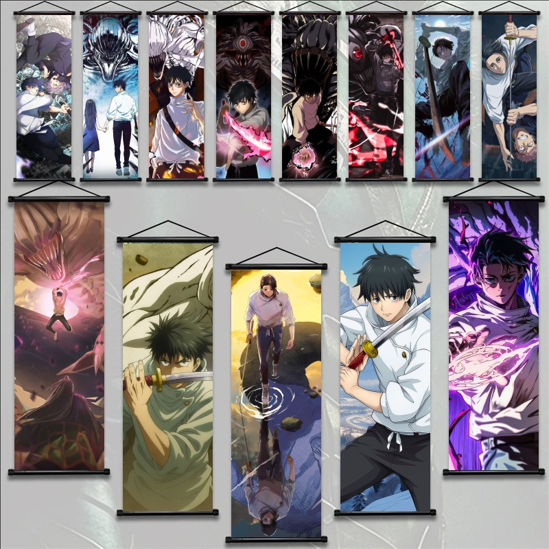 Gaming Accessories For Bedroom - Jujutsu Kaisen Fushiguro Megumi Asılı Kaydırma,