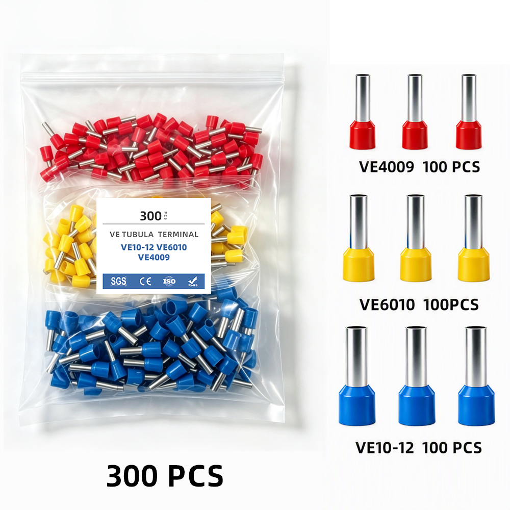 Sleeved Cable Kit - 300 Adet Kablo Uçları Seti VE4009