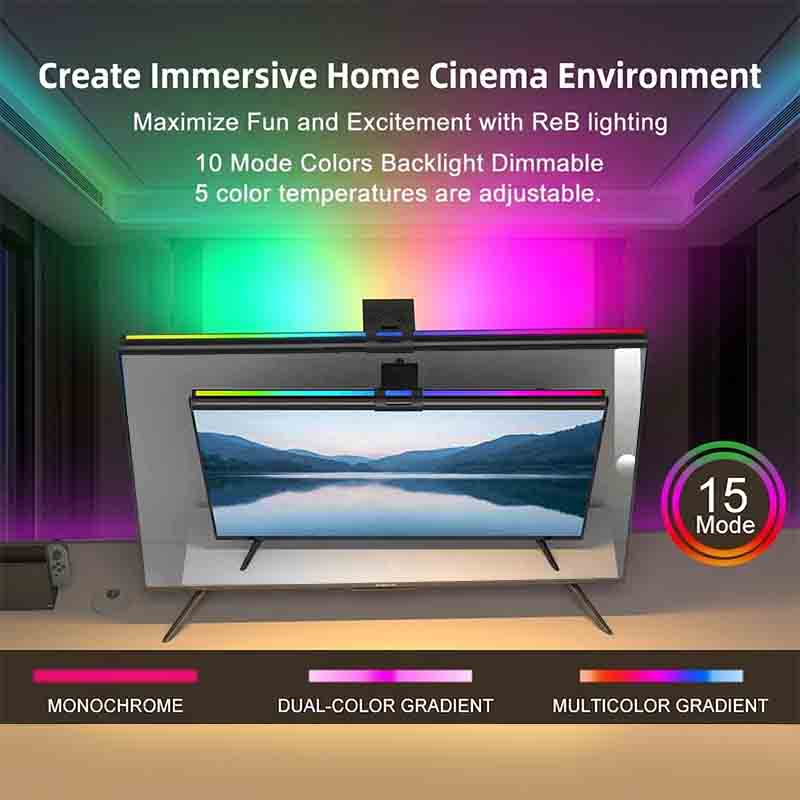 60/80 cm RGB Işık LED Monitör  - Monitor Light Bar incelemesi ve fiyatı