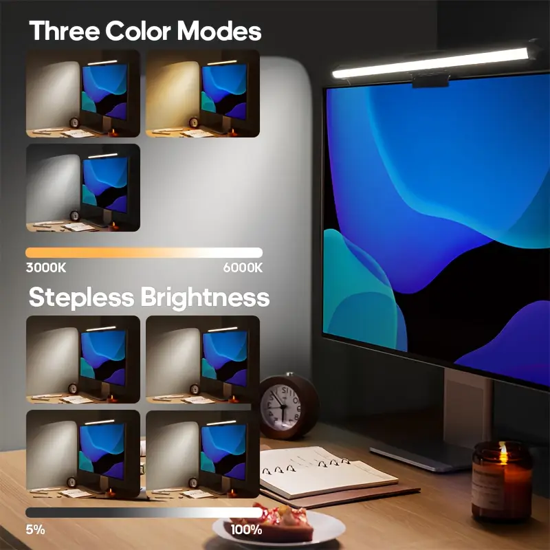 USB Güçlü LED Monitör Işık Çub - Monitor Light Bar incelemesi ve fiyatı