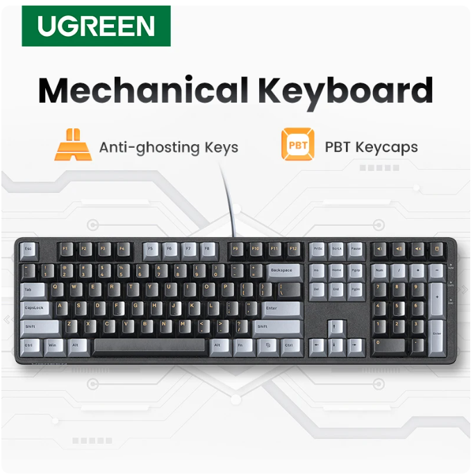 UGREEN Klavye Mekanik Kablolu  - Gaming Accessories Keyboards incelemesi ve fiyatı