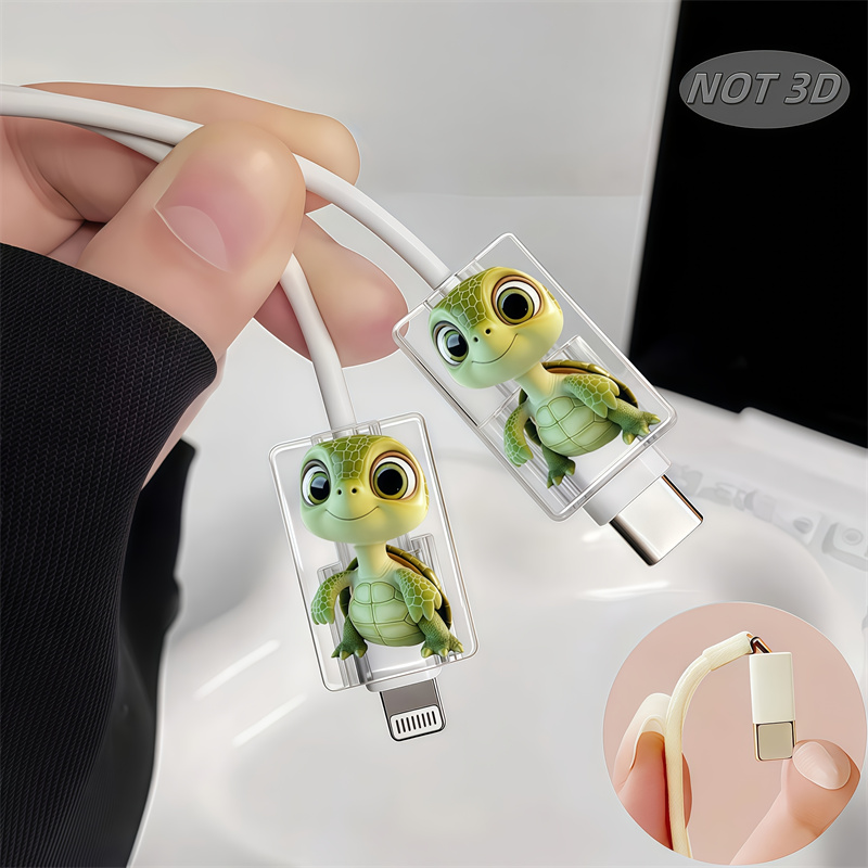 2D Düz 2 Adet Sevimli Karikatü - Sleeved Cable Kit incelemesi ve fiyatı