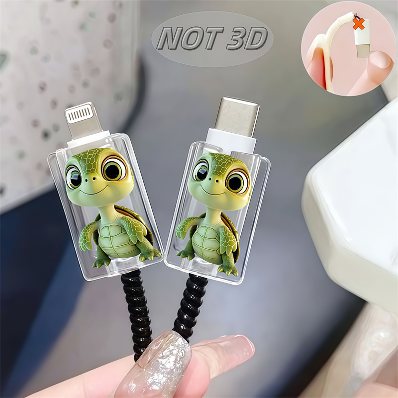 2D Düz 2 Adet Sevimli Karikatü - Sleeved Cable Kit incelemesi ve fiyatı