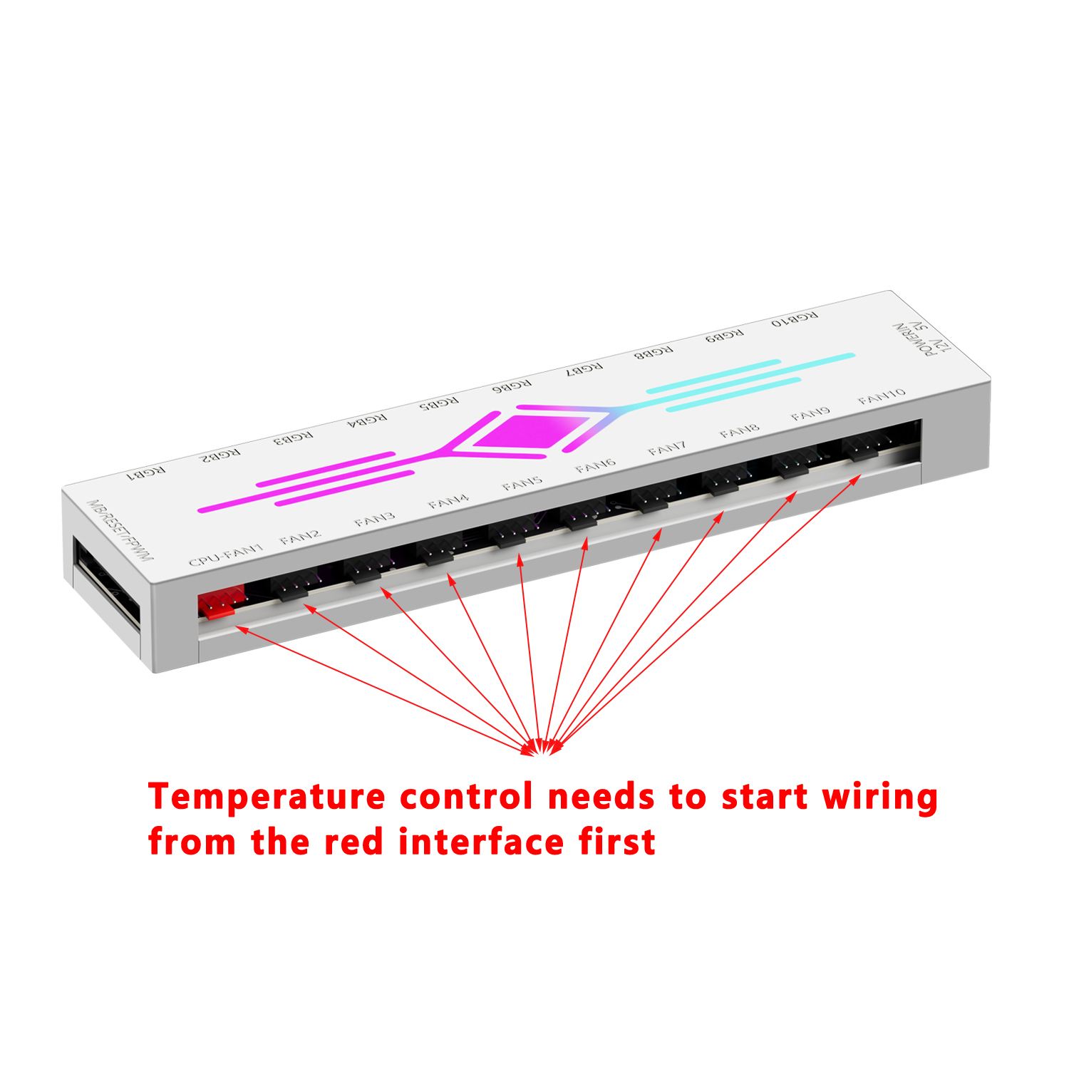 ICE Whale K10 1'den 10'a PWM&A - Fan Hub Rgb Controller incelemesi ve fiyatı