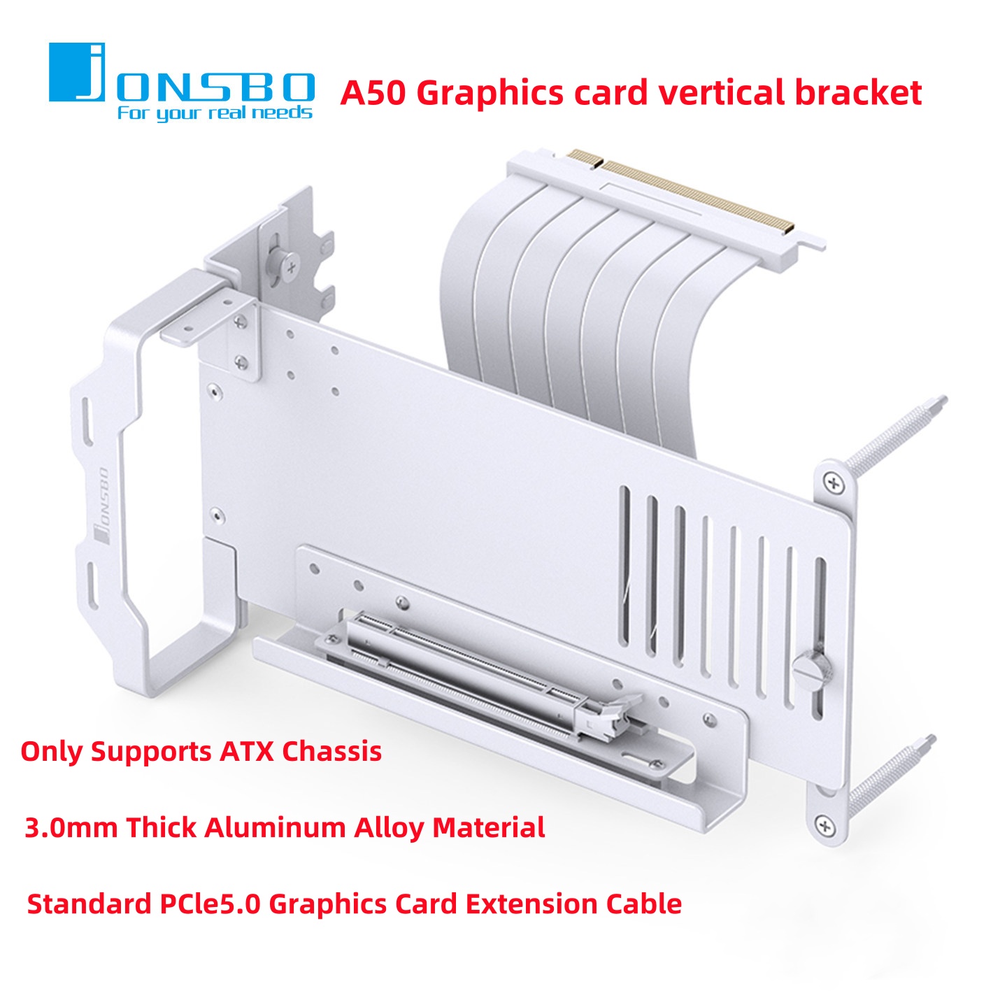 JONSBO A50 Alüminyum GPU Dikey - Vertical Gpu Bracket incelemesi ve fiyatı