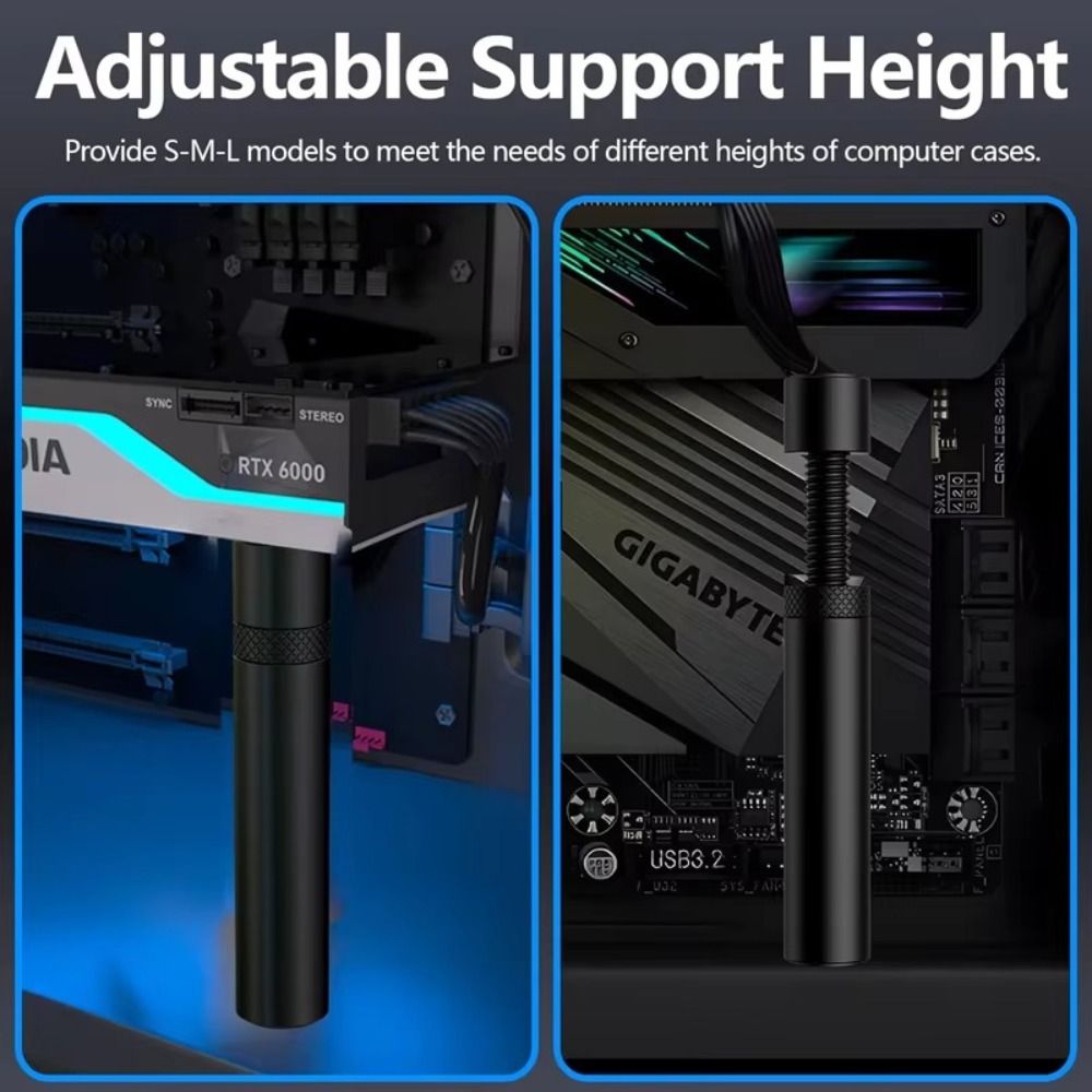Ayarlanabilir Alüminyum Grafik - Vertical Gpu Bracket incelemesi ve fiyatı