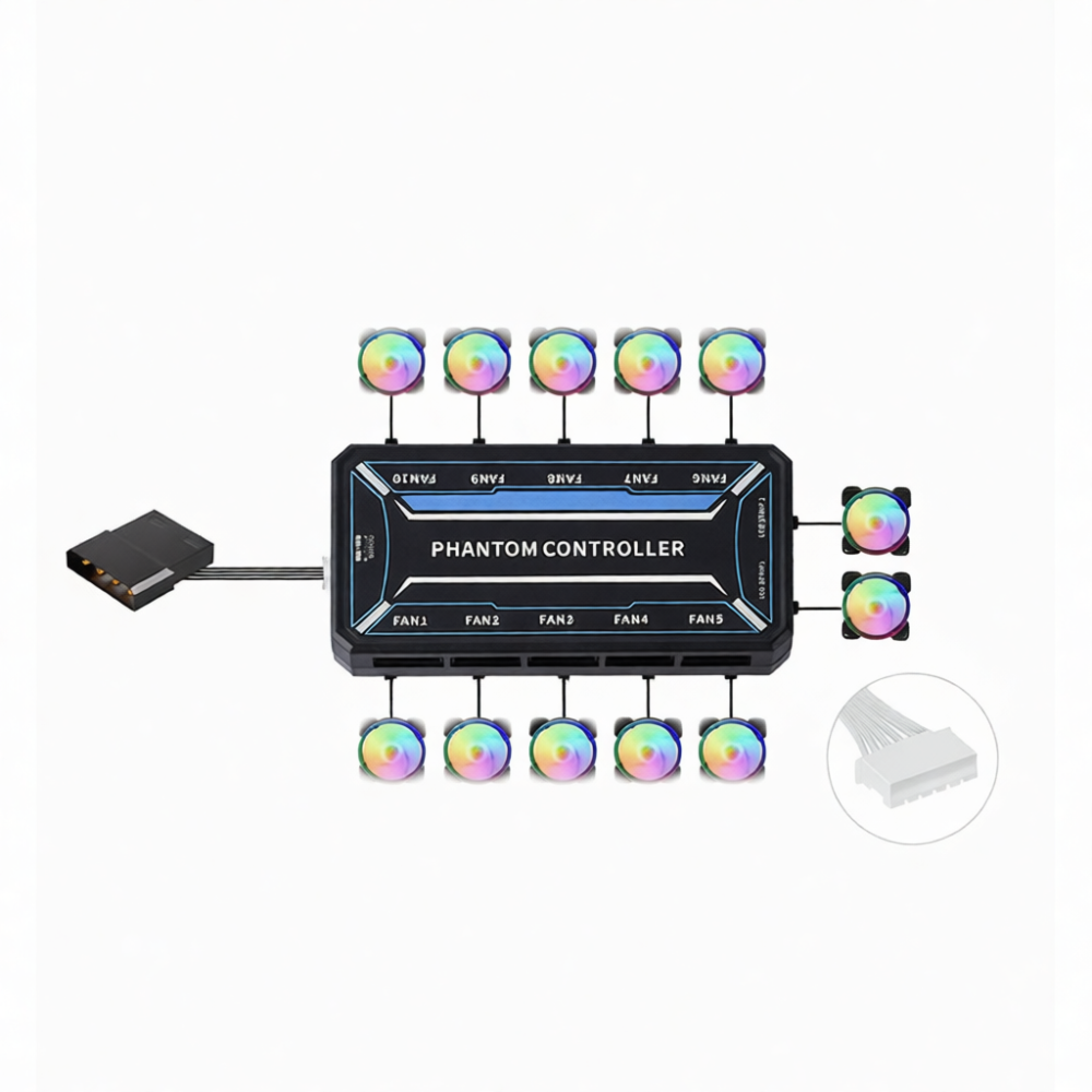 Bilgisayar Soğutma Fanı Hub'ı  - Fan Hub Rgb Controller incelemesi ve fiyatı