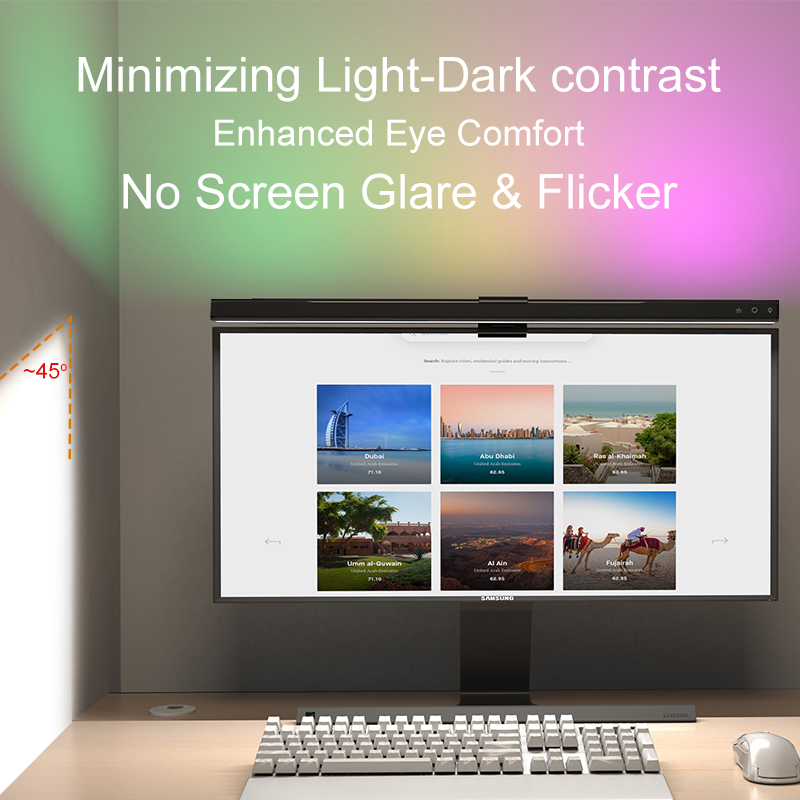 RGB Işık 60/80 cm Oyun Atmosfe - Monitor Light Bar incelemesi ve fiyatı