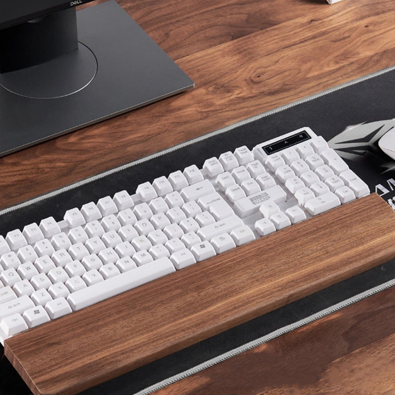 30/36/44 cm Katı Ceviz Klavye  - Wrist Rest Ergonomic incelemesi ve fiyatı