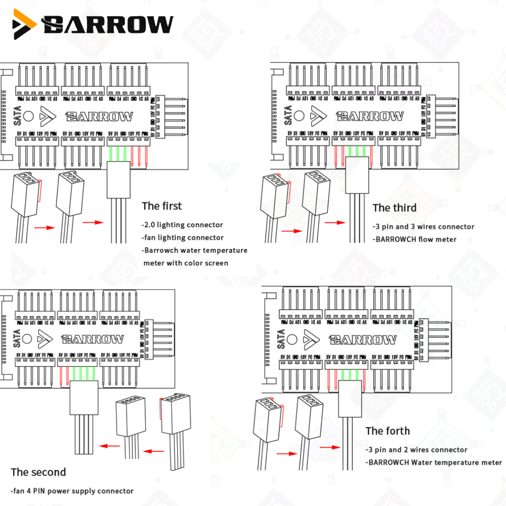 Barrow 7-Port Fan Kontrolörler - Fan Hub Rgb Controller incelemesi ve fiyatı