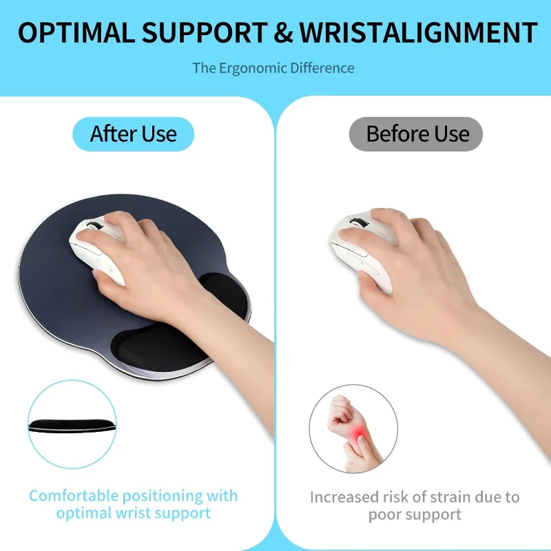 Gradyan Kaymaz Mouse Pad Yumuş - Wrist Rest Ergonomic incelemesi ve fiyatı