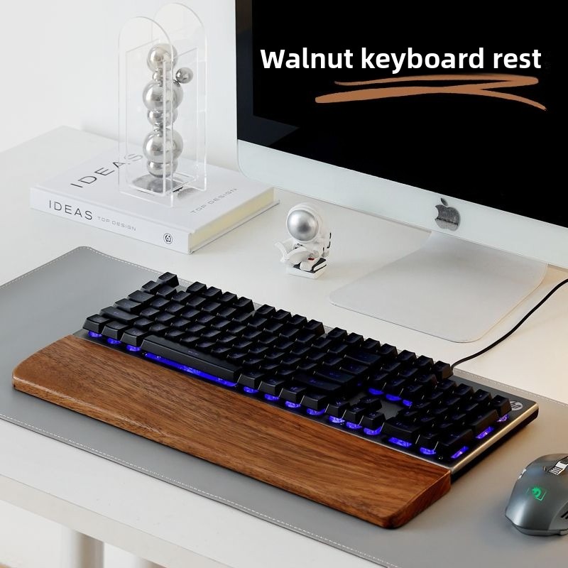 Masif Ahşap Klavye Bilek Deste - Wrist Rest Ergonomic incelemesi ve fiyatı