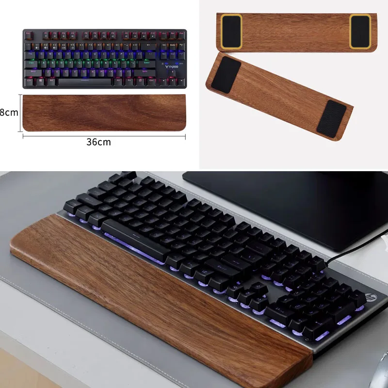 Masif Ahşap Klavye Bilek Deste - Wrist Rest Ergonomic incelemesi ve fiyatı