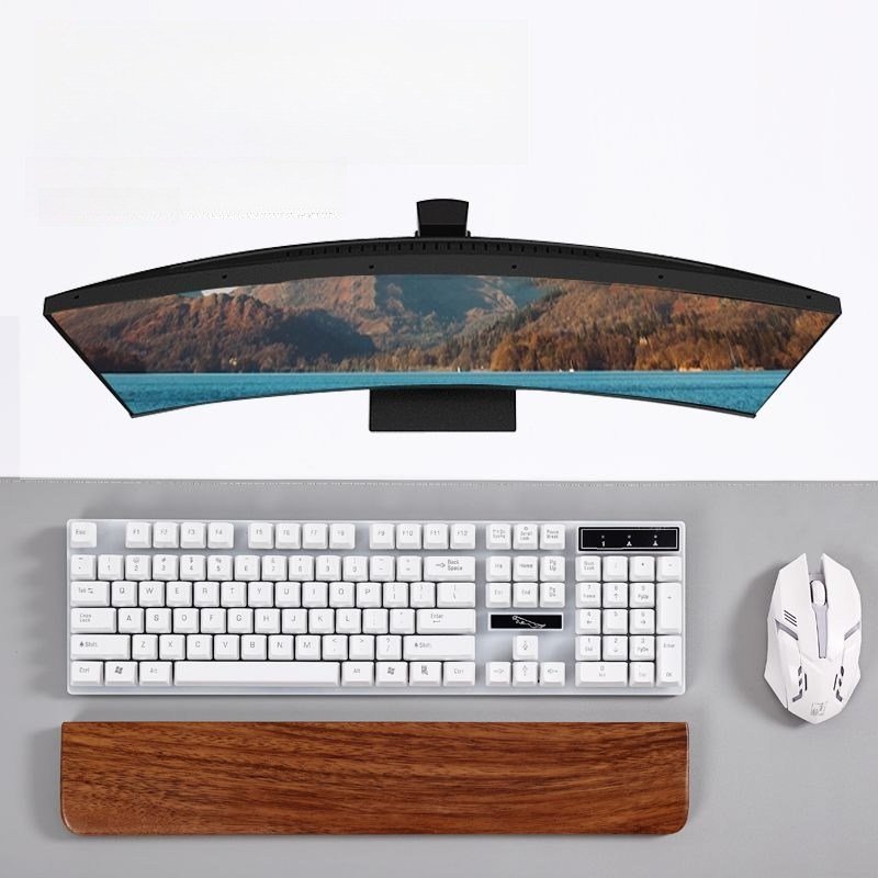 Masif Ahşap Klavye Bilek Deste - Wrist Rest Ergonomic incelemesi ve fiyatı