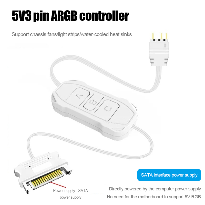 Shenguang Senkron 5V 3 Pin ARG - Fan Hub Rgb Controller incelemesi ve fiyatı