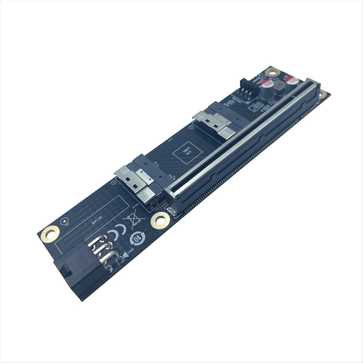 2 Port PCI-E 4.0 X16 - SlimSAS - Vertical Gpu Bracket incelemesi ve fiyatı