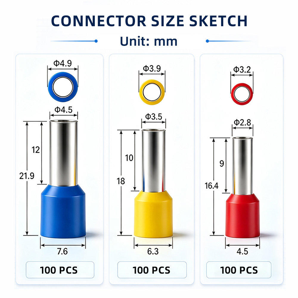 300 Adet Kablo Uçları Seti VE4 - Sleeved Cable Kit incelemesi ve fiyatı